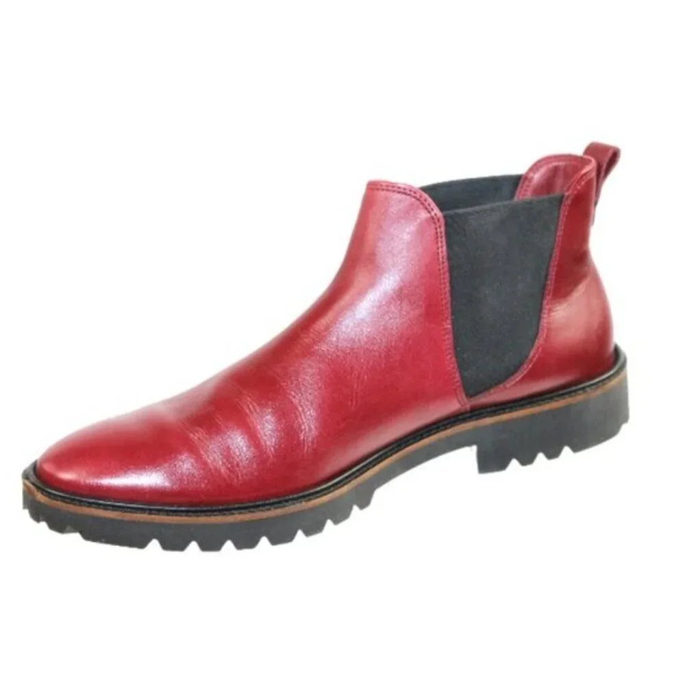ECCO Incise Tailored Chelsea Leather Ankle Boot, Size 41 (US 10/10.5)